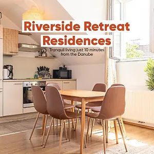 Apartament Charming 1br And 1lr Modern Design Donaustadt, Wiedeń